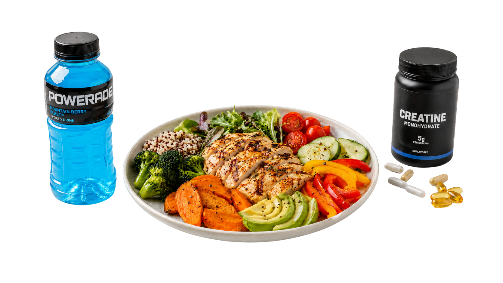 A custom nutrition plan meal